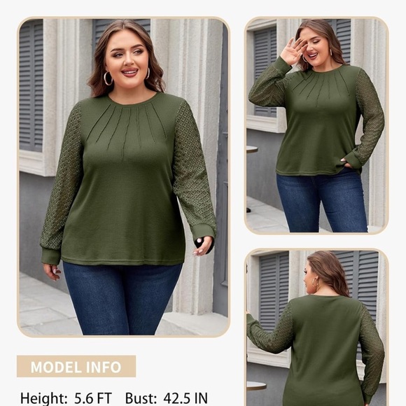Tops - Olive Green Women's Top